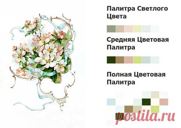 Цветовые палитры 
Теперь каждый вторник мы будем выкладывать для Вас палитру для двух мотивов. 
Цветовая палитра может помочь при выборе фона или бордюра на боковинки. А самое главное, поможет выбрать цвет внутренней обивки. 
БОНУС для участников