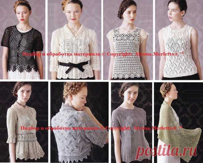 Вязание спицами и крючком ... подборка из Let's knit 80323 - 2013