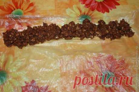 Шоколадная колбаса / Рецепты с