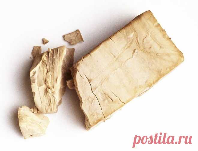 Маска из дрожжей и перекиси водорода