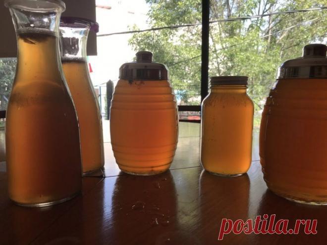 Вкусный домашний квас всего за 6 часов. Как в детстве из бочки!