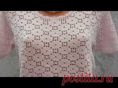 Crochet Top Pattern - Узор крючком для топа