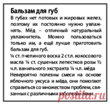 Бальзам для губ