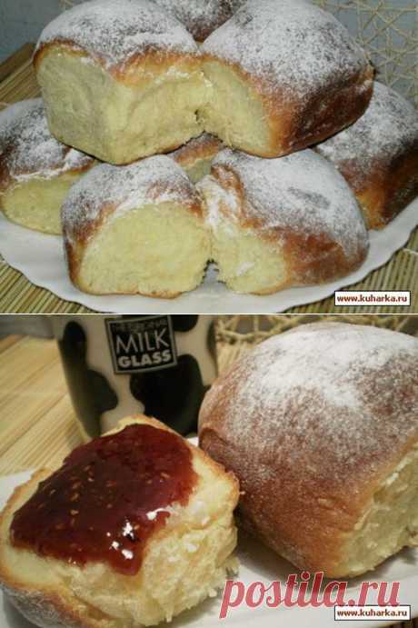 Творожные булочки .