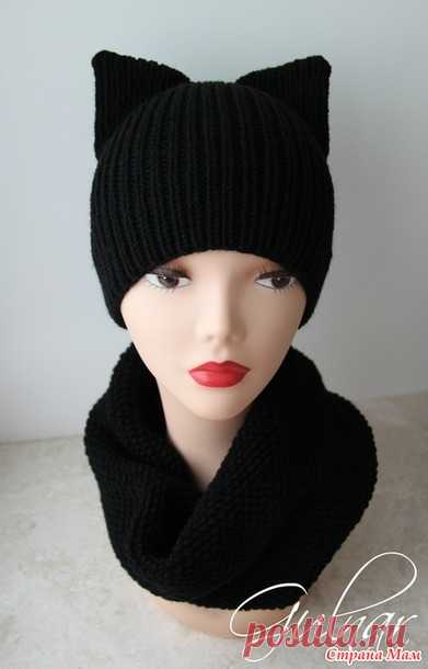 Комплект ЧЕРНАЯ КОШКА - Вязание - Страна Мам