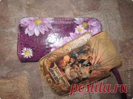 Декупаж футляров для мобильных телефонов | Страна Мастеров
