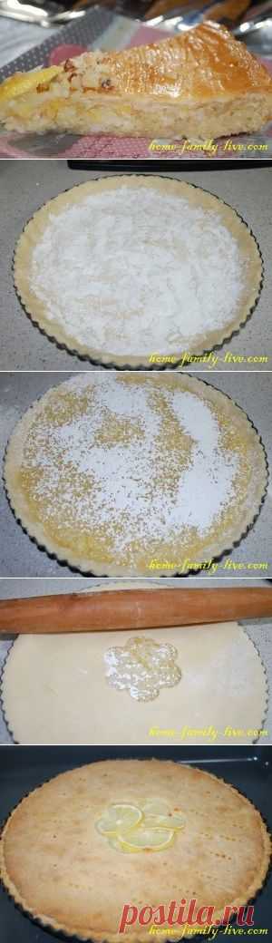 Пирог лимонник - пошаговый рецепт с фотоКулинарные рецепты