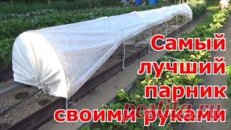 Самый лучший, надежный и дешевый парник (грядка) своими руками для "ленивых" и занятых огородников | Первый Загородный с Ольгой | Дзен