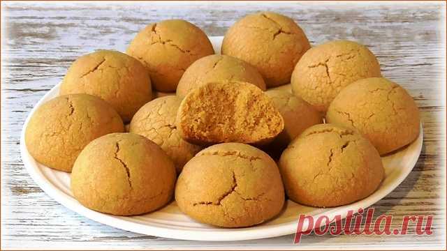 Печенье из жареной муки (со вкусом халвы и орехов) – пошаговый рецепт с фотографиями