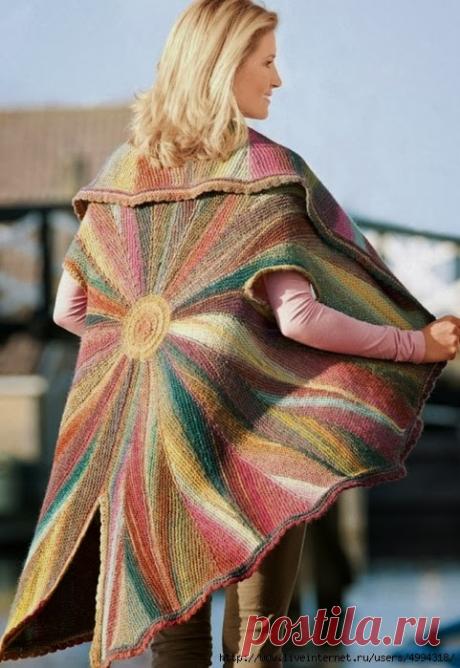 Вязание на спицах: стильная наидка