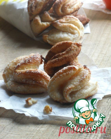&quot;Ракушки&quot; из творожного теста - кулинарный рецепт