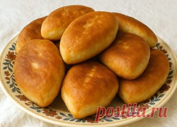 Пышные домашние пирожки на сковороде
Получаются нежными и воздушными, а румяная корочка делает их особенно аппетитными.