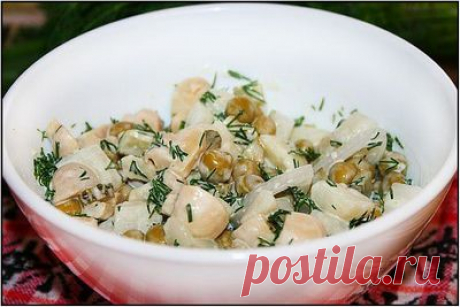Салат с картошкой
