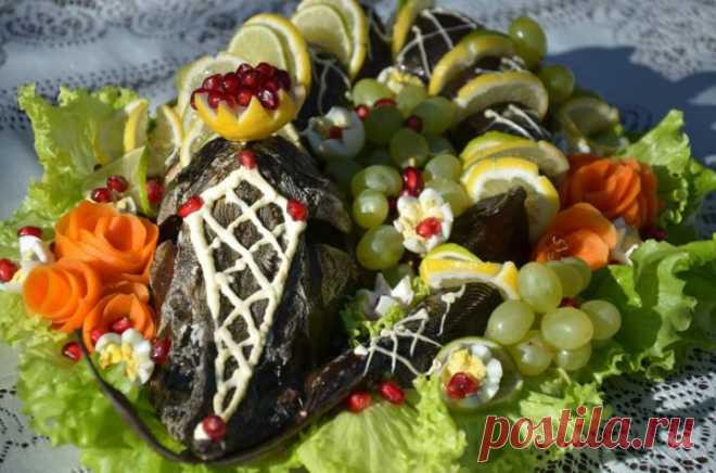 Запеченный осетр - пошаговый рецепт с фото - как приготовить - ингредиенты, состав, время приготовления - Леди Mail.Ru
