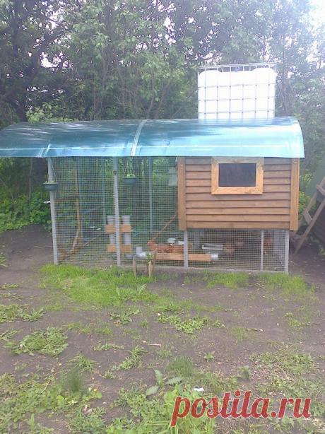 Самодельный курятник. Еще одна версия!
