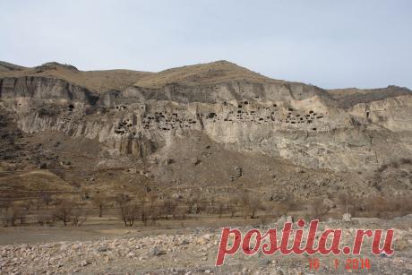 Пещерно монастырский комплекс &quot;Вардзия&quot; на юге Грузии(Джавахетия).