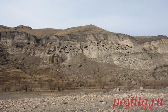 Пещерно монастырский комплекс "Вардзия" на юге Грузии(Джавахетия).