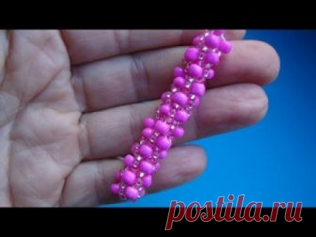 Турецкий жгут из бисера мастер класс видео вязания украшения