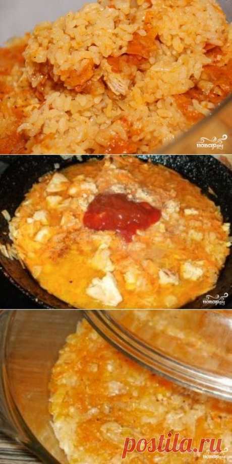 Плов в микроволновке с курицей - пошаговый кулинарный рецепт на Повар.ру