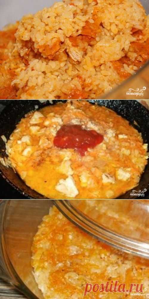 Плов в микроволновке с курицей - пошаговый кулинарный рецепт на Повар.ру