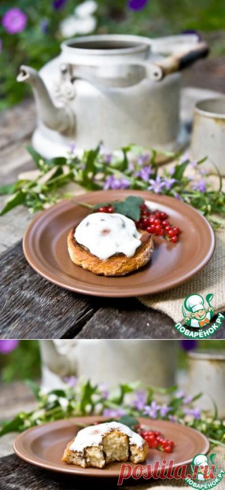 Булочки с корицей и маскарпоне - кулинарный рецепт