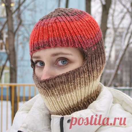 Вязанная балаклава Схемы вязания, вышивания, модели и узоры спицами. Вязание крючком для начинающих и профессионалов со схемами и описанием. Каждый день новая схемы и мастер классы.