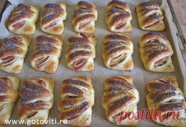 Конвертики с яблоками из творожного теста. - Готовить Вкусно (ツ)