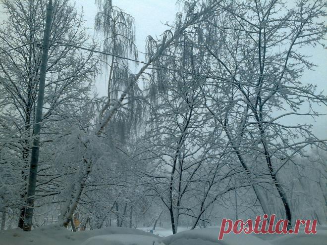 КРАСИВЫЙ ЗИМНИЙ ПЕЙЗАЖ. - 19 фото. Фотографии Valeri Denisov.