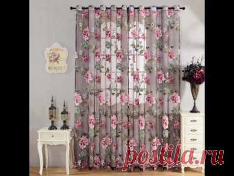 Обзор посылки из Китая (красивые занавески). Overview parcels from China (beautiful curtains).