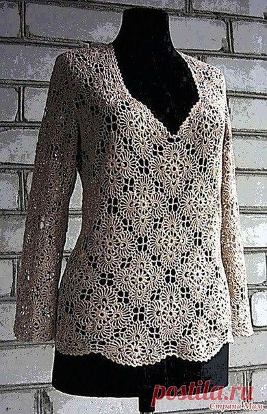 ТУНИКА КВАДРАТНЫМИ МОТИВАМИ