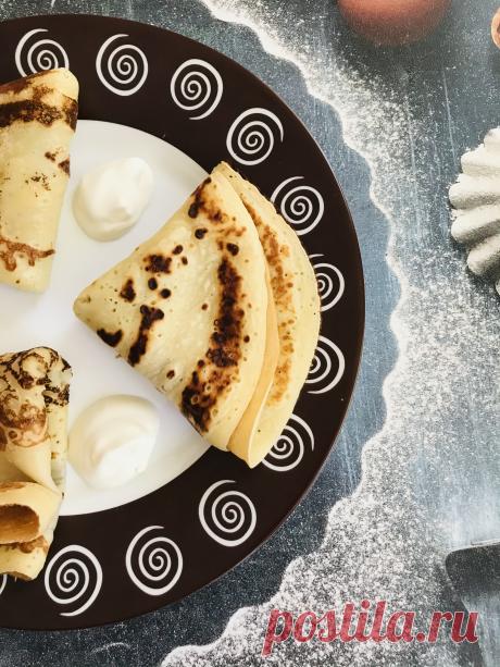 Блины на молоке - тонкие, сладкие, ажурные - подборка рецептов