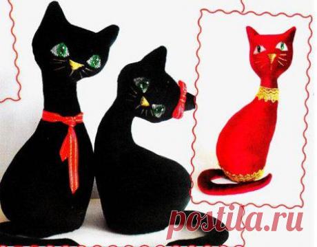 Как сшить кошку своими руками.