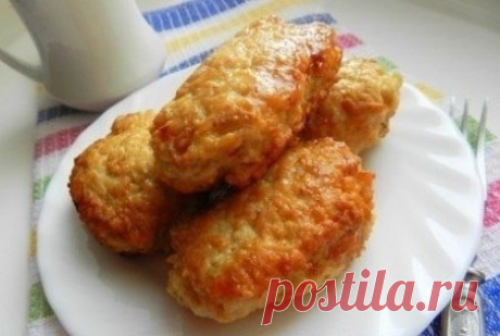 Супер пышные котлеты из куриного фарша с овсяными хлопьями.
