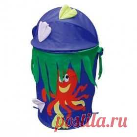Купить КОРЗИНА для игрушек Bony "Осьминог" в Пензе, цена / Интернет-магазин "Vseinet.ru"
Корзина для игрушек Bony Осьминог GFP-113, с аппликацией в виде осьминога и морскими водорослями.

Корзина складная, изготовлена из хорошо моющегося прочного материала, имеет гибкий каркас и ручки для переноски.

Предназначена детям от трех лет.

Размеры корзины 43х60 см.