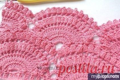 Узop крючком