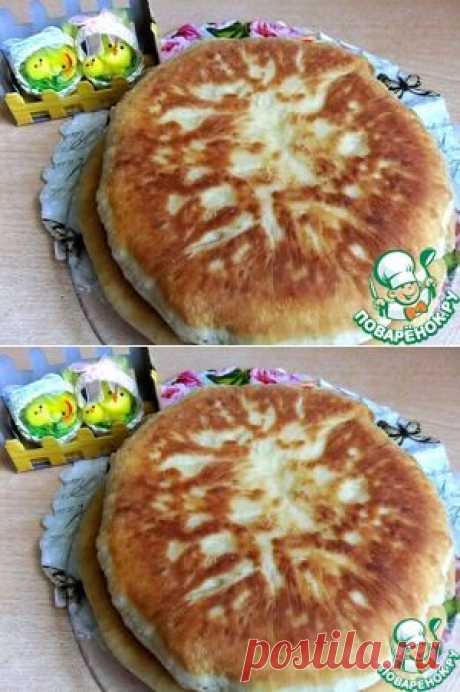 Быстрый сырный пирог на сковороде - кулинарный рецепт