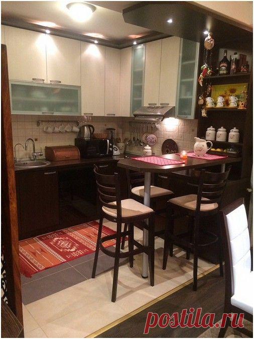 Много идей для модного и удобного дизайна маленькой кухни