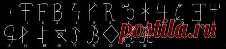 Литеры черных людей. Ряд 1. | A r c h a i c  H e a r t
