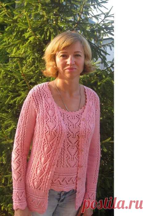 Очаровательный комплект на лето — топ и жакет (Вязание спицами) | Журнал Вдохновение Рукодельницы