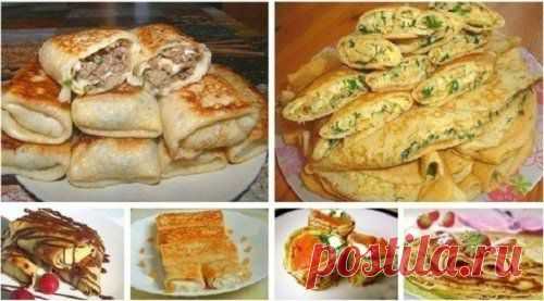 20 самых вкусных начинок для блинов | Домохозяйка