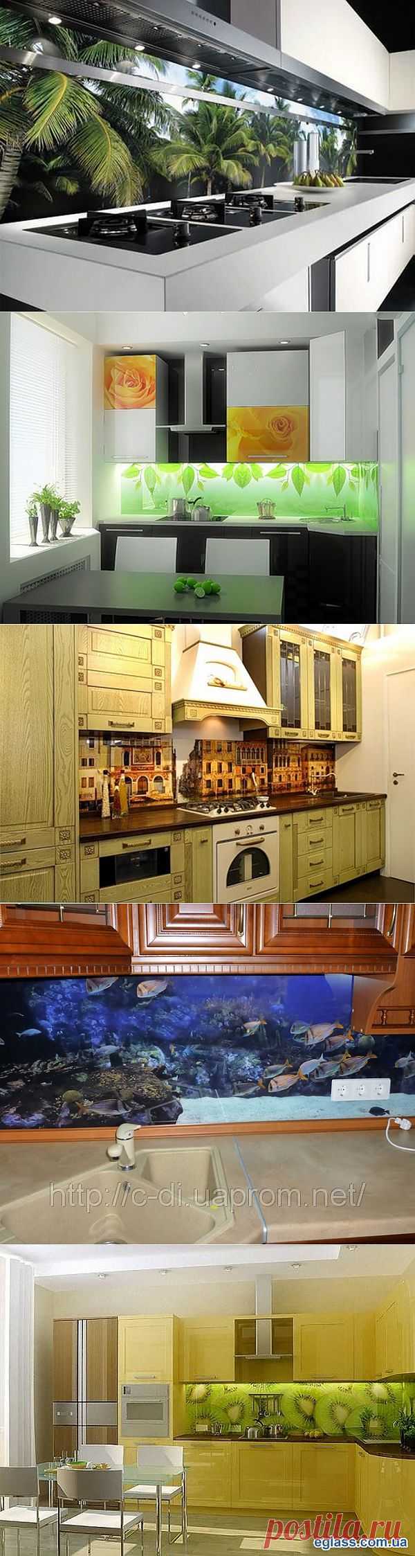 Стеклянный фартук на кухне своими руками...огромная фотоподборка!.