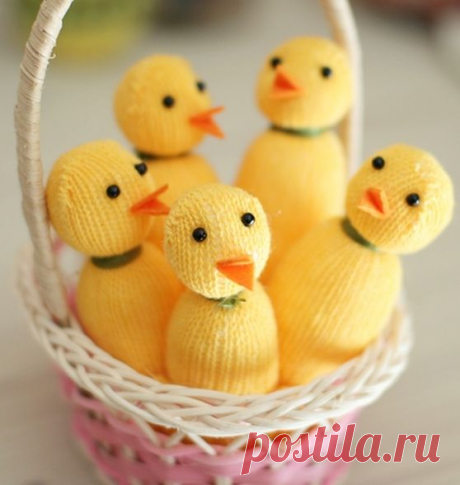 Цыпы из х/б перчаток.