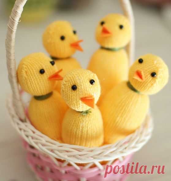 Цыпы из х/б перчаток.