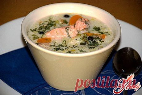 Рыбный суп из семги: рецепт