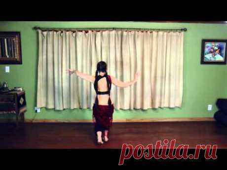 Tribal Belly Dance Lessons - Snake Arms &amp; Level One Drills - YouTube