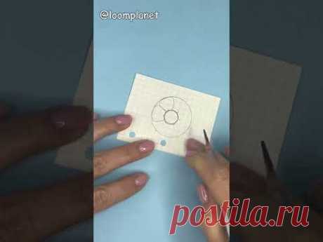 Как легко нарисовать Цветочек 🌸 #shorts How to draw kawaii Flower easy