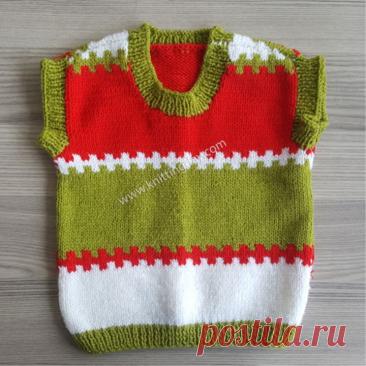 Colorful Baby Sweater Crochet