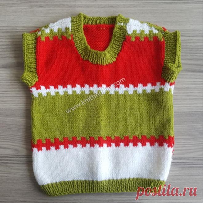 Colorful Baby Sweater Crochet