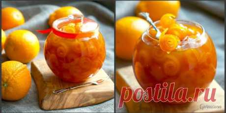 Вкуснейшее варенье из апельсиновых корок, которому зачастую дают романтическое название “Завитки” Варенье из апельсиновых корок, которому зачастую дают романтическое название “Завитки”, и на самом деле получается очень красивым и ароматным. Его можно не только кушать как сладкую добавку к чаю или кофе, но и использовать для декорирования многих кондитерских изделий...