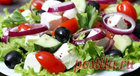 (+1) Как вкусно приготовить салат «Греческий»
